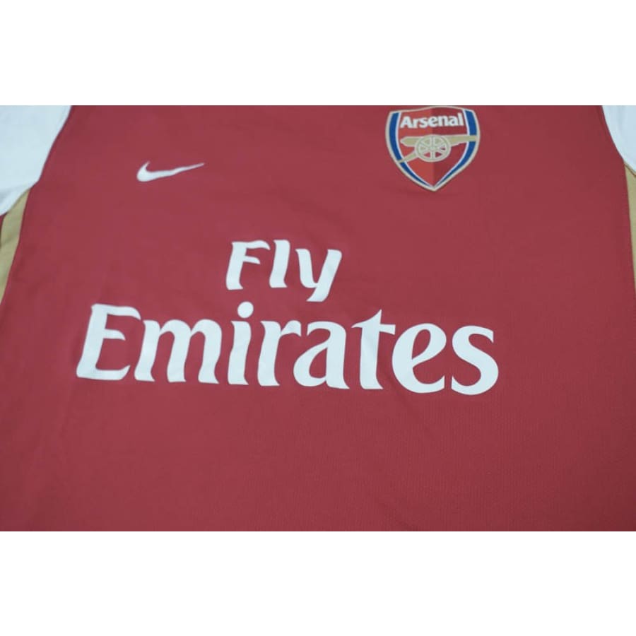 Maillot de foot retro équipe dArsenal n°4 FABREGAS 2006-2007 - Nike - Arsenal