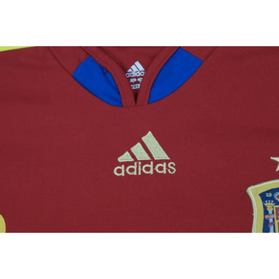 Maillot de foot retro équipe dEspagne N°7 DAVID VILLA 2010-2011 - Adidas - Espagne