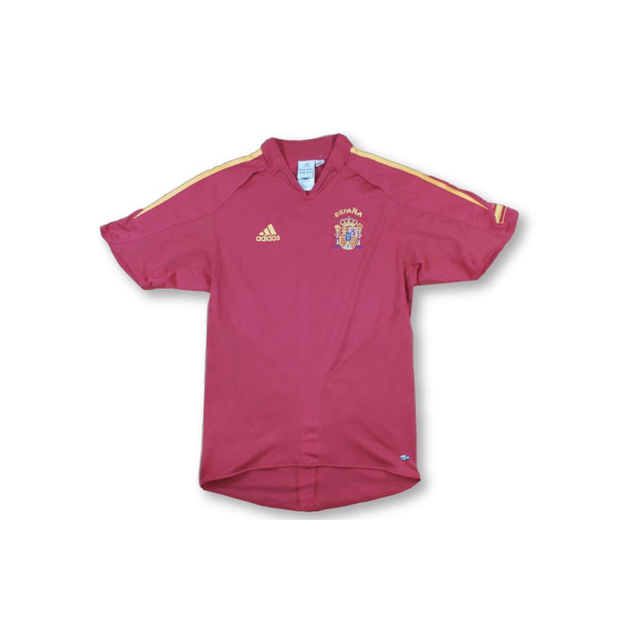 Maillot de foot retro équipe dEspagne N°7 RAUL 2004-2005 - Adidas - Espagne