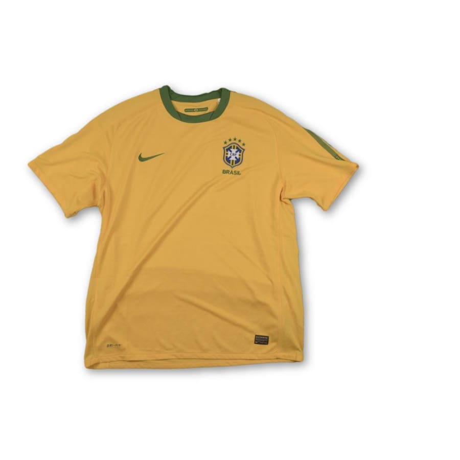 Maillot de foot retro équipe du Brésil 2010-2011 - Nike - Brésil