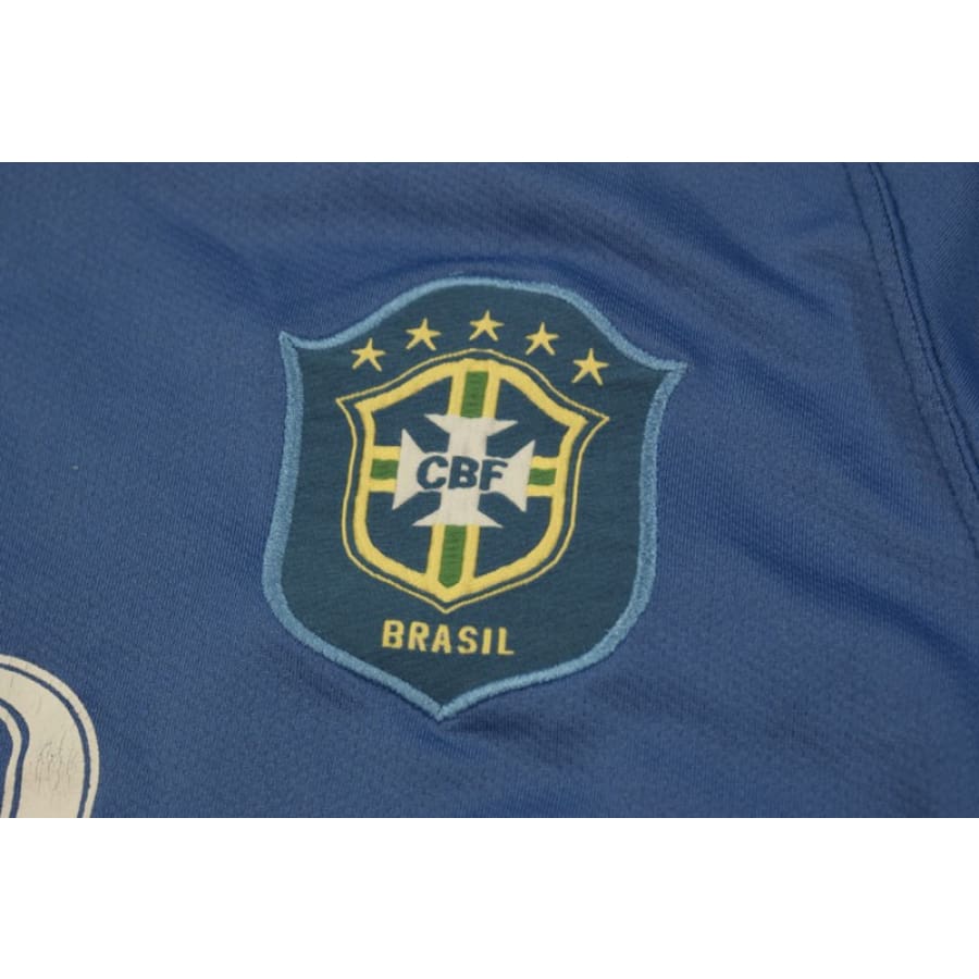 Maillot de foot retro équipe du Brésil n°10 RONALDINHO 2006-2007 - Nike - Brésil