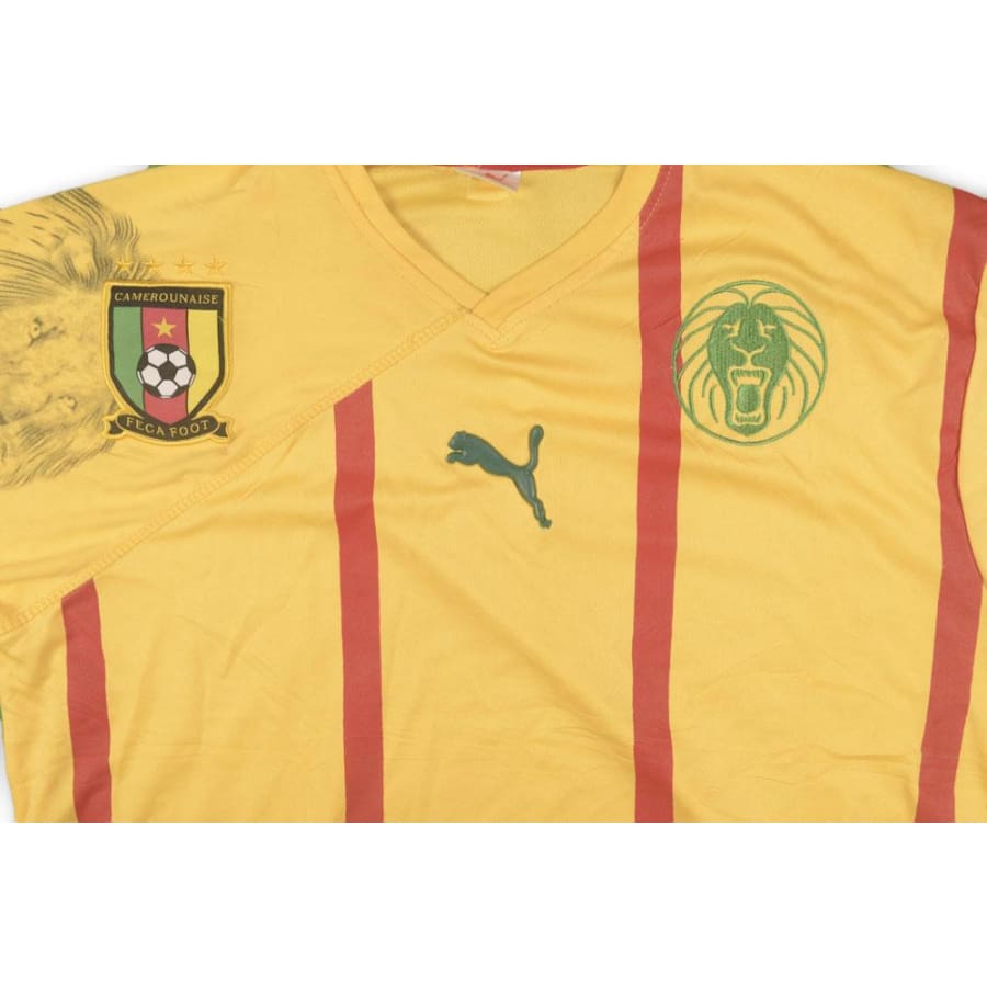 Maillot de foot retro équipe du Cameroun 2010-2011 - Puma - Cameroun