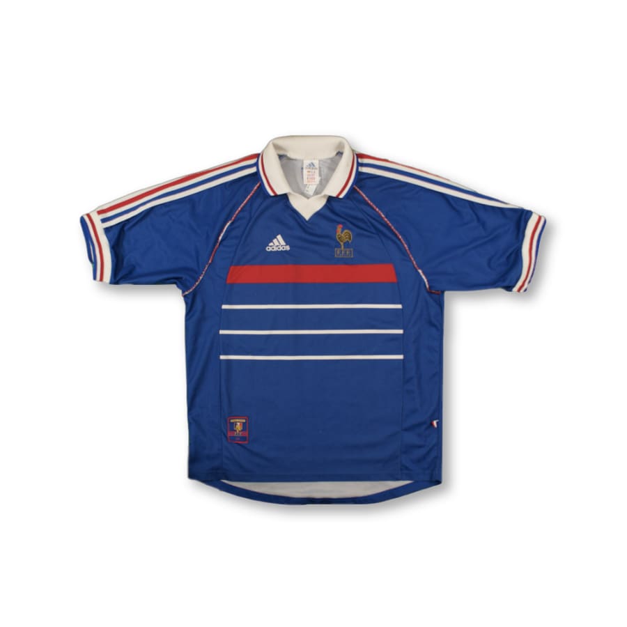 Maillot de foot retro Equipe de France 1998-1999 - Adidas - Equipe de France