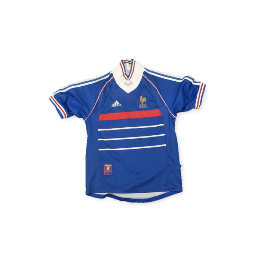 Maillot de foot retro équipe de France 1998-1999 - Adidas - Equipe de France