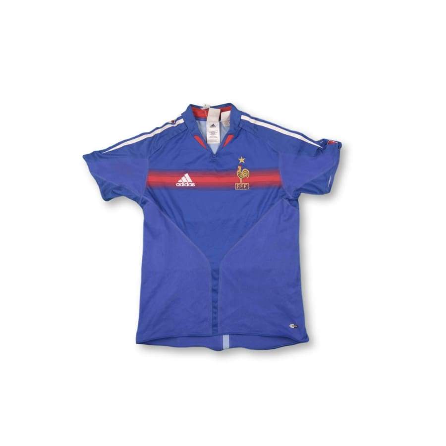 Maillot football vintage domicile Equipe de France #15 Thuram saison