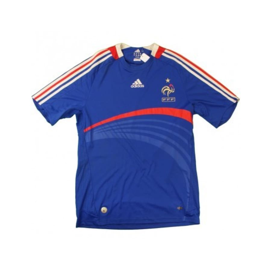 Maillot de foot retro équipe de France 2008-2009 - Adidas - Equipe de France