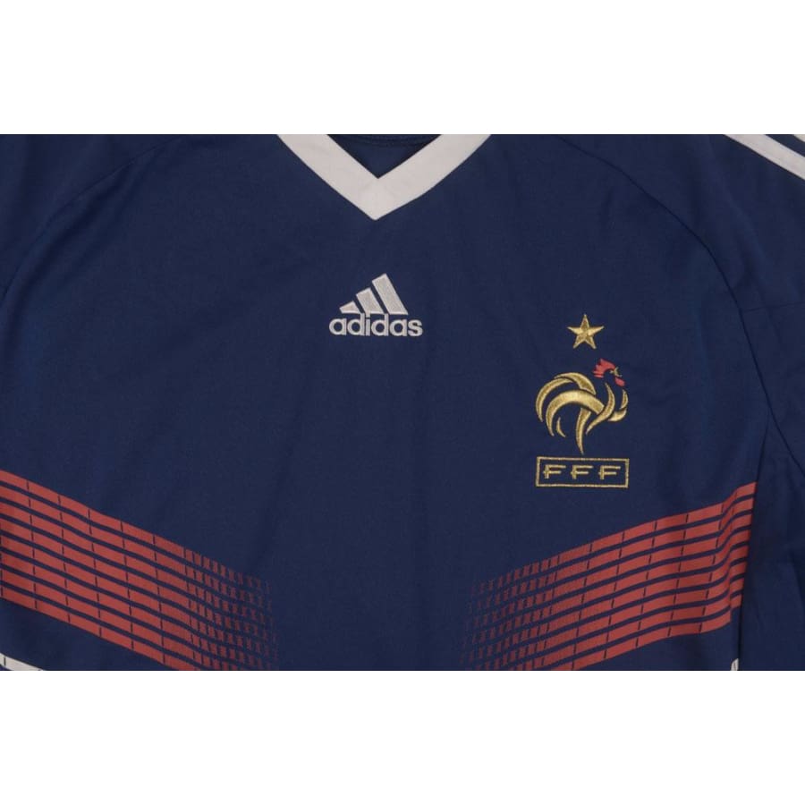 Maillot de foot retro Equipe de France 2010-2011 - Adidas - Equipe de France