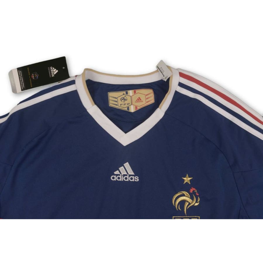 Maillot de foot retro Equipe de France 2010-2011 - Adidas - Equipe de France