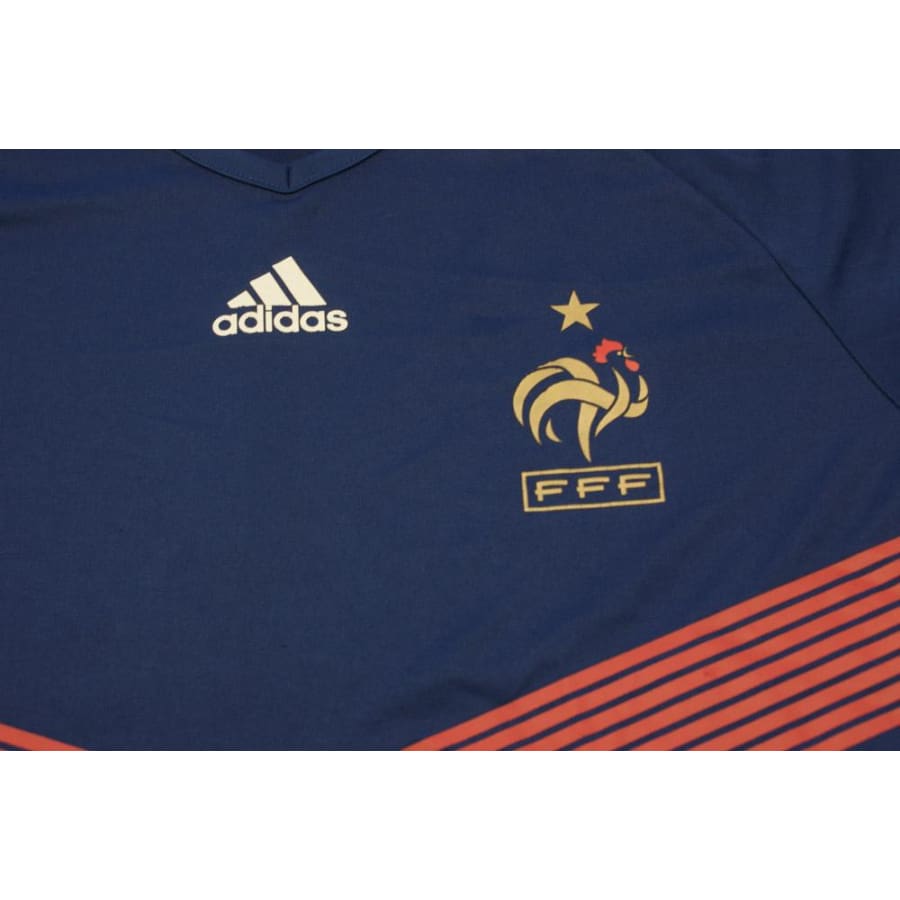 Maillot de foot retro Equipe de France 2010-2011 - Adidas - Equipe de France