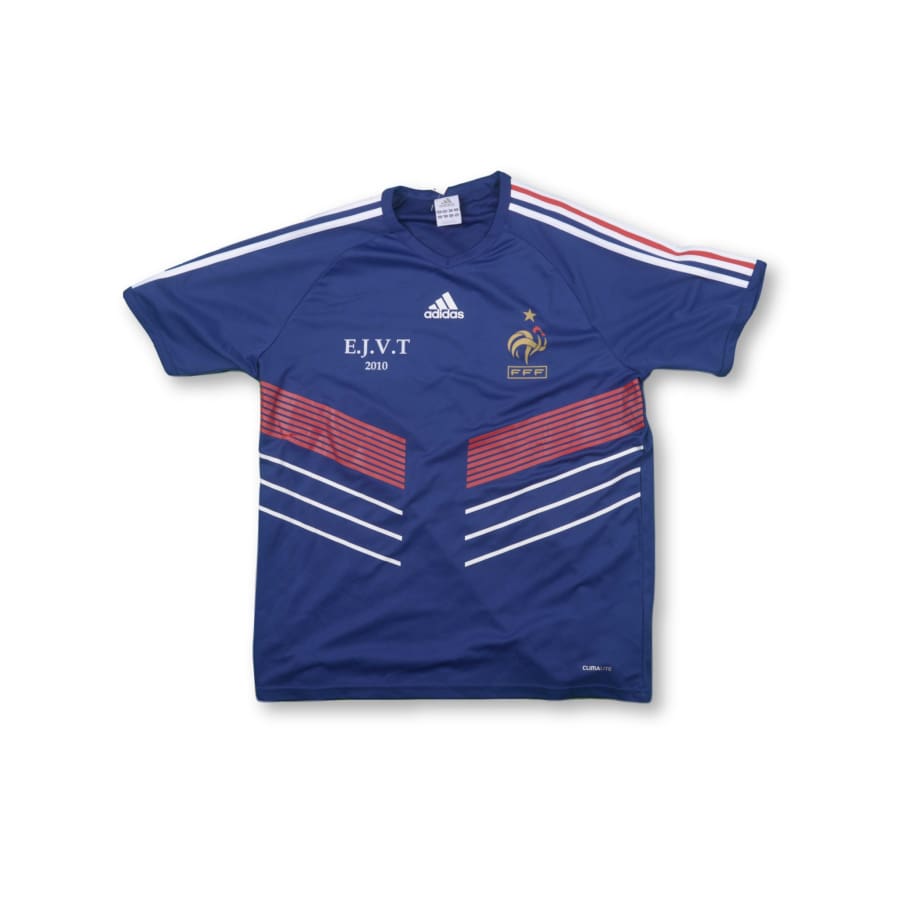 Maillot de foot retro Equipe de France 2010-2011 - Adidas - Equipe de France