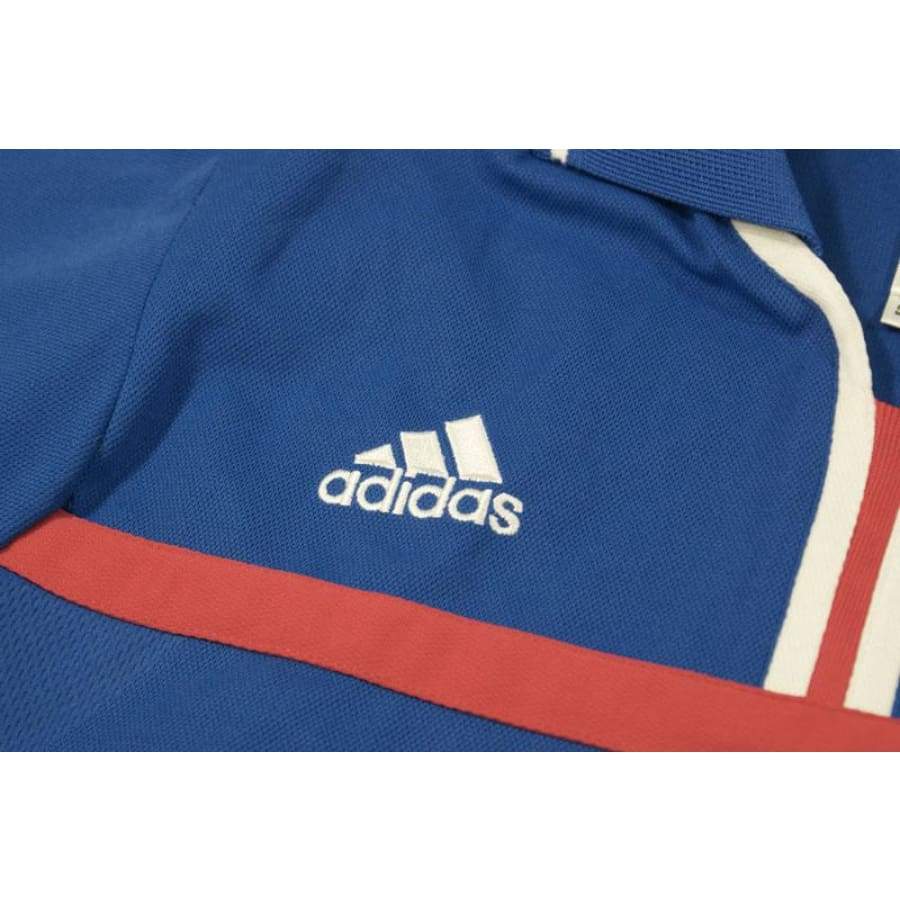 Maillot de foot retro Equipe de France n°10 ZIDANE 2000-2001 - Adidas - Equipe de France