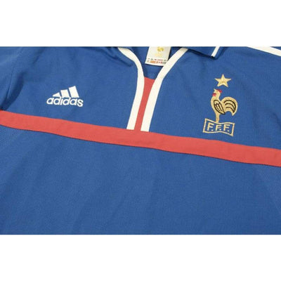 Maillot de foot retro Equipe de France n°10 ZIDANE 2000-2001 - Adidas - Equipe de France