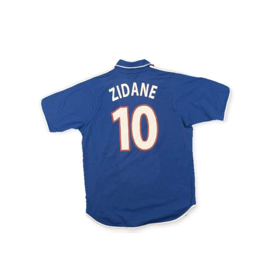 Maillot de foot retro Equipe de France n°10 ZIDANE 2000-2001 - Adidas - Equipe de France