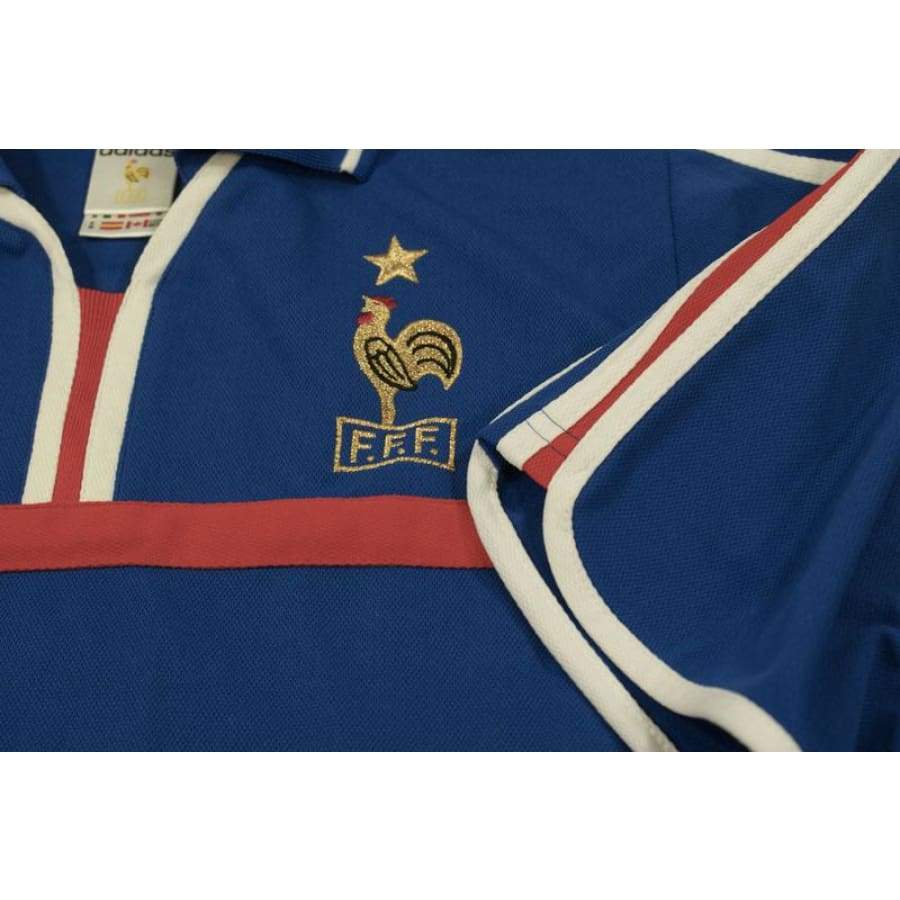 Maillot de foot retro Equipe de France n°10 ZIDANE 2000-2001 - Adidas - Equipe de France