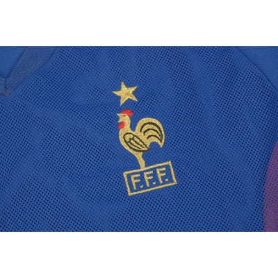 Maillot de foot retro Equipe de France N°10 ZIDANE 2002-2003 - Adidas - Equipe de France