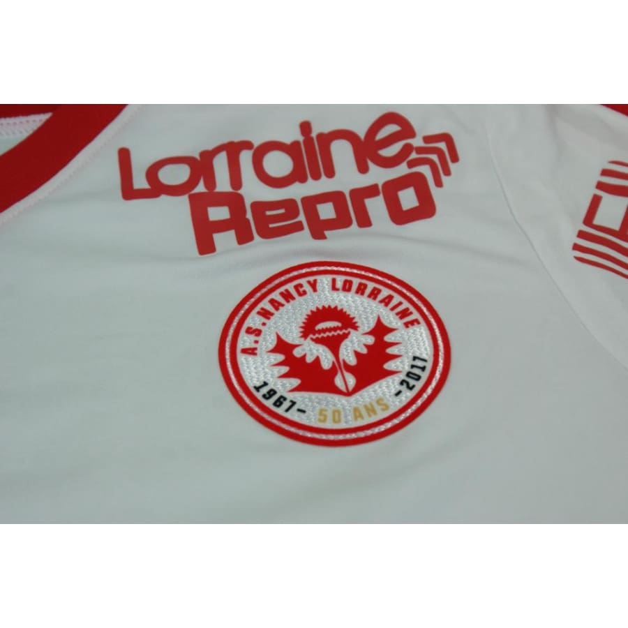 Maillot de foot rétro extérieur AS Nancy Lorraine match VS ASSE 20 mai 2017 2016-2017 - Nike - AS Nancy Lorraine