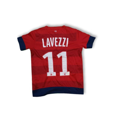 Maillot de foot rétro extérieur enfant Paris Saint-Germain PSG N°11 LAVEZZI 2012-2013 - Nike - Paris Saint-Germain