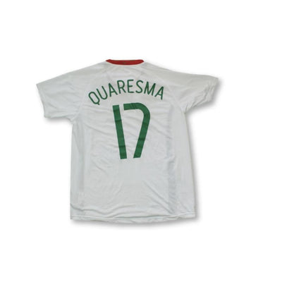 Maillot de foot rétro extérieur équipe du Portugal N°17 QUARESMA 2008-2009 - Nike - Portugal