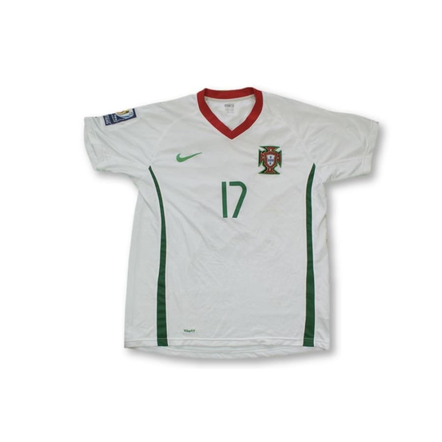 Maillot de foot rétro extérieur équipe du Portugal N°17 QUARESMA 2008-2009 - Nike - Portugal