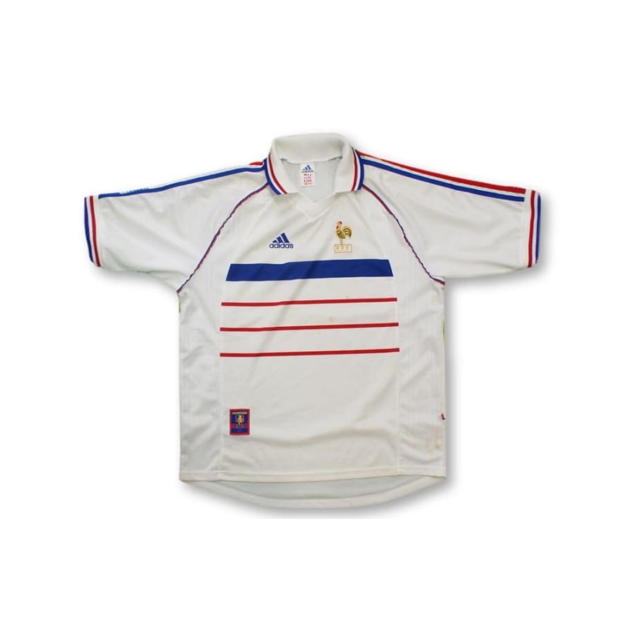 Maillot de foot rétro extérieur Equipe de France 1998-1999 - Adidas - Equipe de France