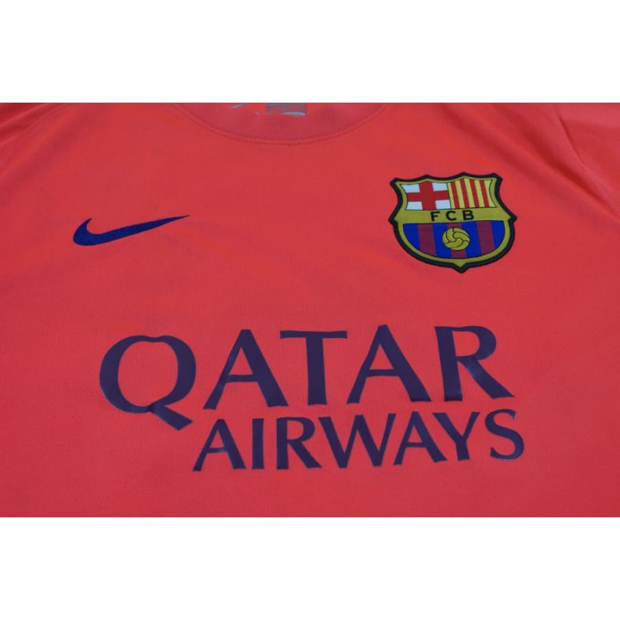 Maillot de foot rétro extérieur FC Barcelone N°22 DANI ALVES 2014-2015 - Nike - Barcelone