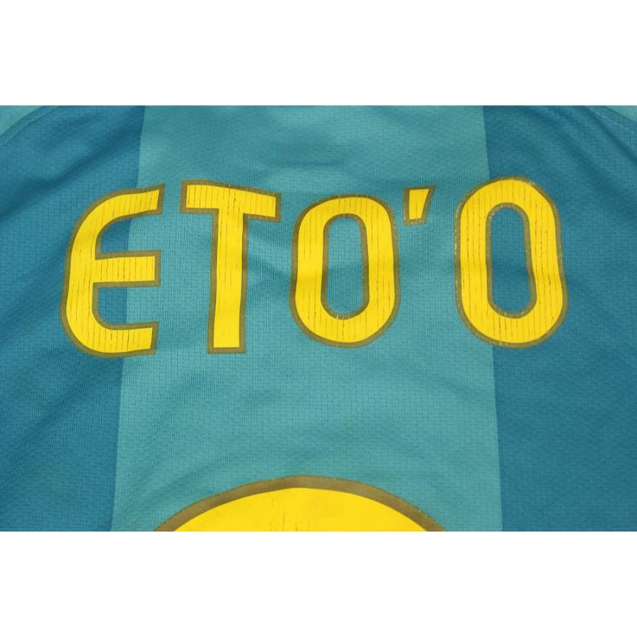 Maillot de foot rétro extérieur FC Barcelone N°9 ETO’O 2007-2008 - Nike - Barcelone