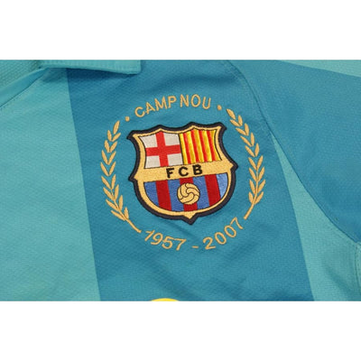 Maillot de foot rétro extérieur FC Barcelone N°9 ETO’O 2007-2008 - Nike - Barcelone