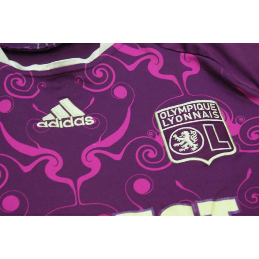 Maillot de foot rétro extérieur Olympique Lyonnais 2010-2011 - Adidas - Olympique Lyonnais