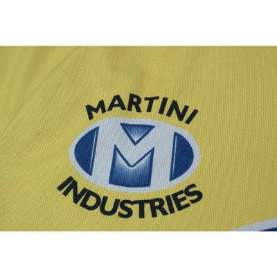 Maillot de foot rétro FC Sochaux Montbéliard Esso Martini Industries n°9 FLORENT 2001-2002 - Champion - FC Sochaux-Montbéliard