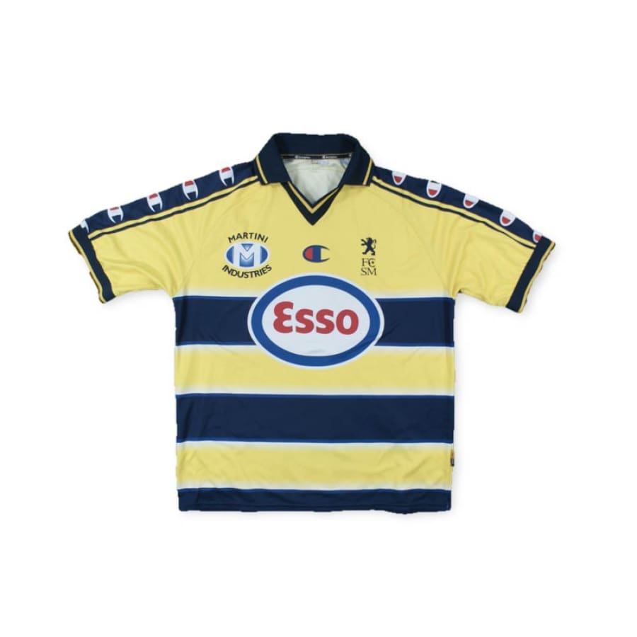 maillot de foot vintage Esso FC Sochaux Montbéliard N. 13