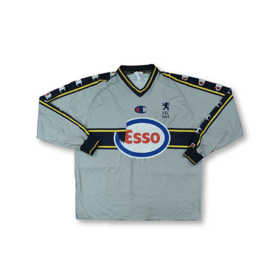 Maillot de foot retro FC Sochaux-Montbéliard N°6 2002-2003 - Champion - FC Sochaux-Montbéliard