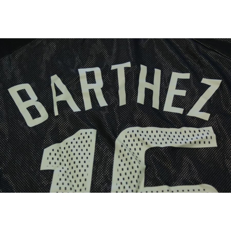 Maillot de foot rétro gardien Equipe de France N°16 BARTHEZ 2002-2003 - Adidas - Equipe de France