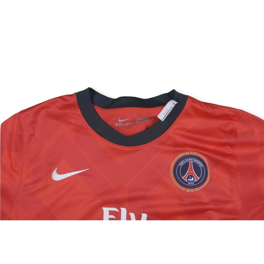 Maillot de foot retro Paris Saint Germain PSG logo 40 ans du club 2010-2011 - Nike - Paris Saint-Germain