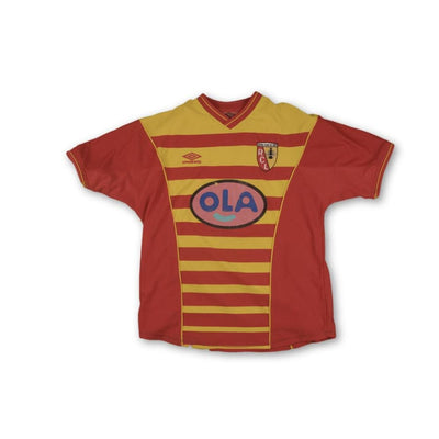 Maillot de foot retro Racing Club de Lens n°10 MAXIME 2000-2001 - Umbro - RC Lens