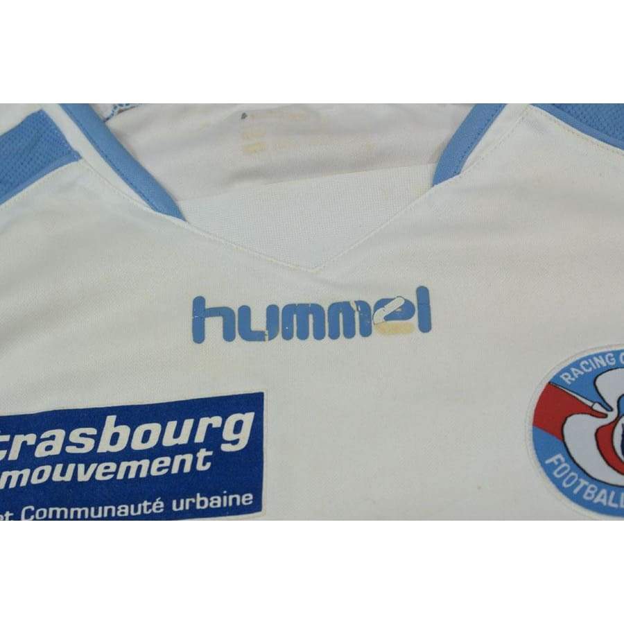 Maillot de foot retro RC Strasbourg Alsace 2007-2008 - Hummel - RC Strasbourg Alsace