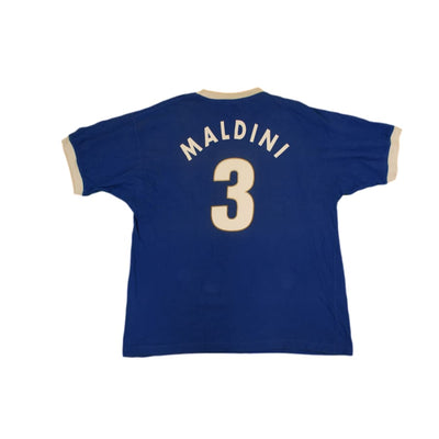 Maillot de foot rétro supporter équipe d’Italie N°3 MALDINI années 1990 - Nike - Italie