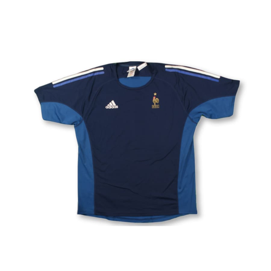 Maillot de foot retro supporter Equipe de France 2002-2003 - Adidas - Equipe de France