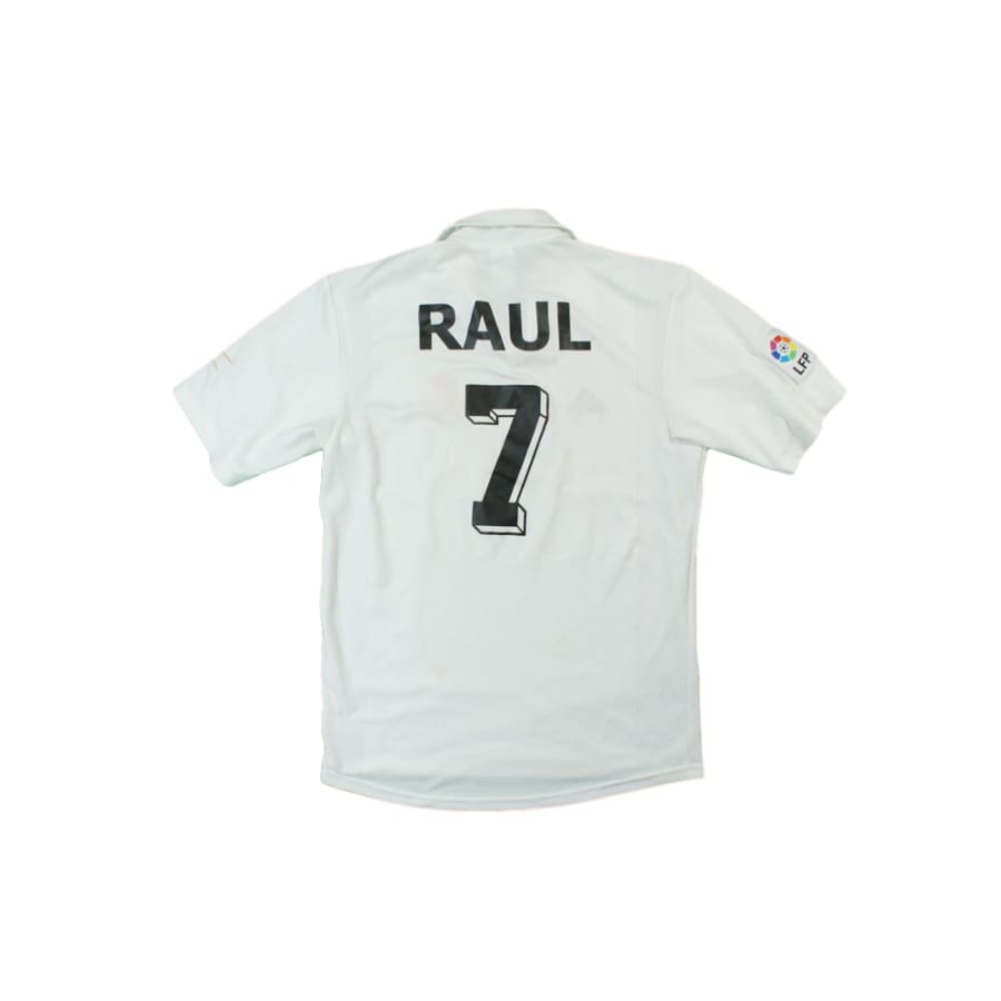 Maillot de foot rétro supporter Real Madrid CF N°7 RAUL années 2000 - Adidas - Real Madrid