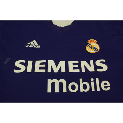 Maillot de foot rétro supporter réversible Real Madrid CF 2002-2003 - Adidas - Real Madrid