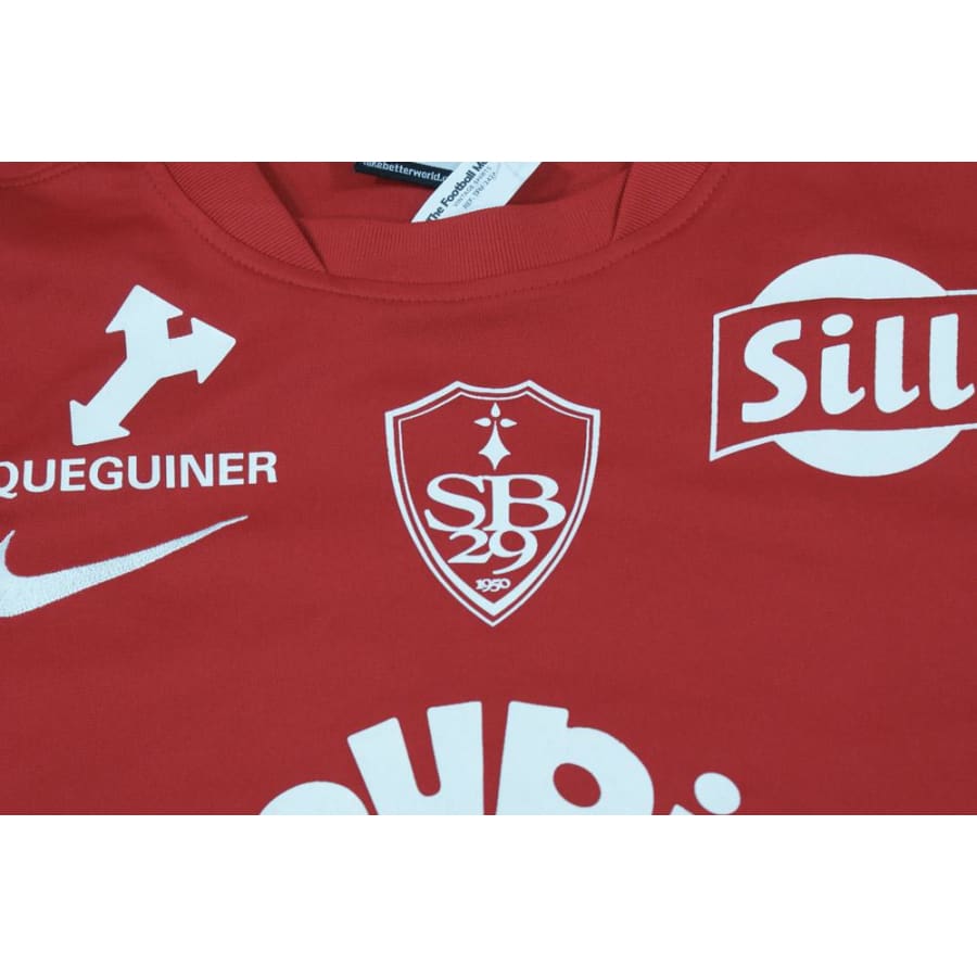 Maillot de foot retro supporter Stade Brestois 2018-2019 - Nike - Stade Brestois