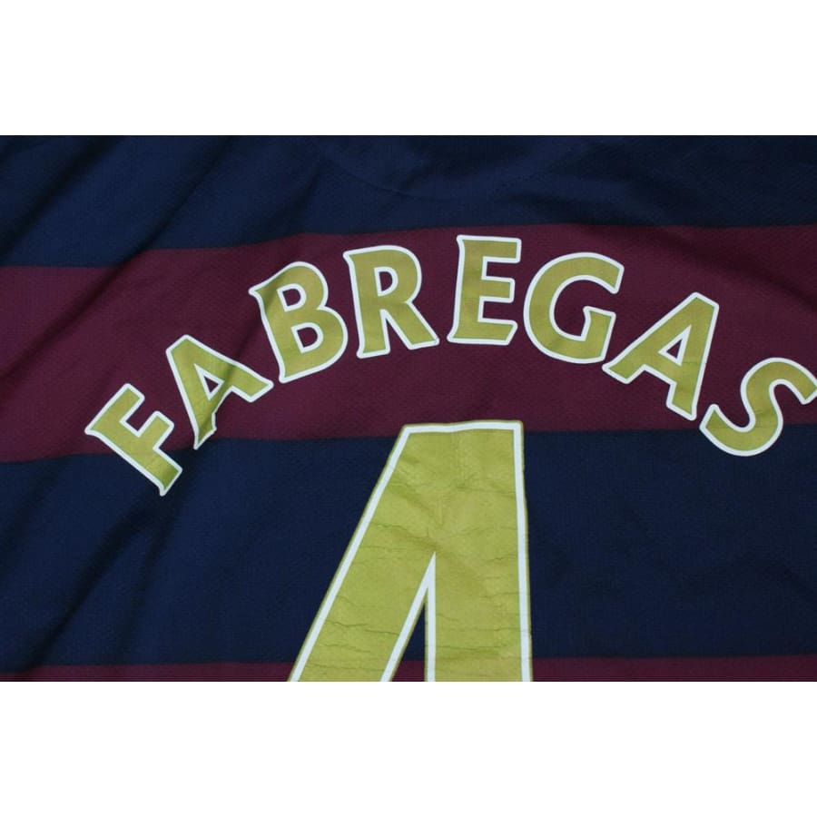 Maillot de foot rétro third Arsenal FC N°4 FABREGAS 2007-2008 - Nike - Arsenal