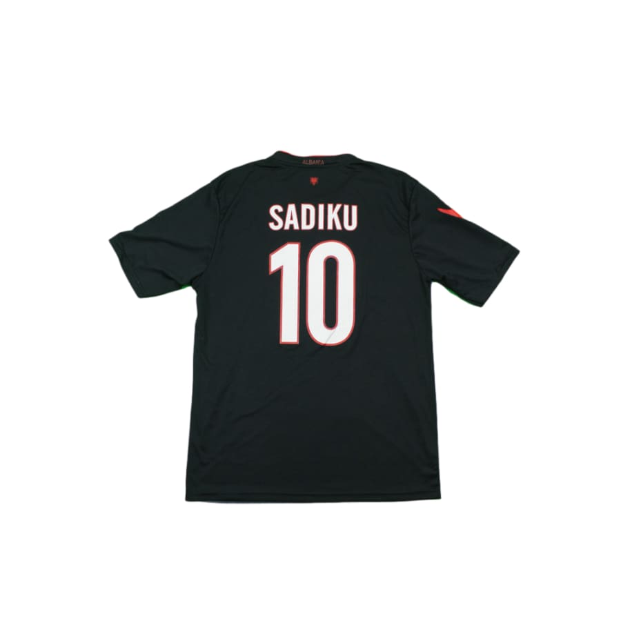 Maillot de foot rétro third équipe d’Albanie N°10 SADIKU 2016-2017 - Macron - Albanie