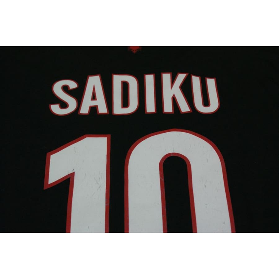 Maillot de foot rétro third équipe d’Albanie N°10 SADIKU 2016-2017 - Macron - Albanie