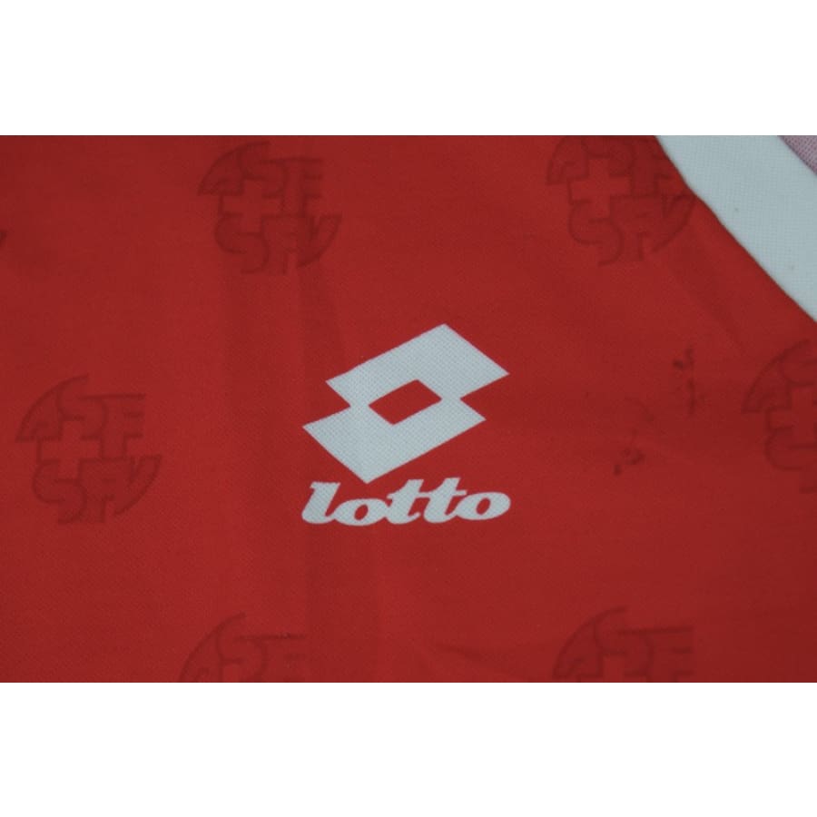 Maillot de foot supporter équipe de Suisse 1999 - Lotto - Suisse