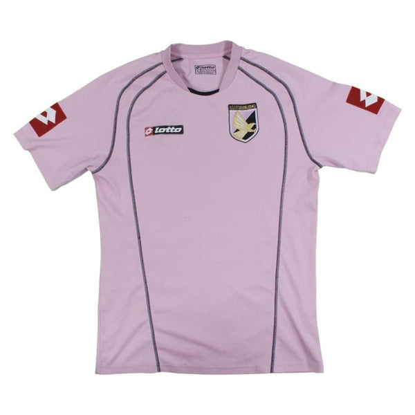 Maillot Palerme FC Lotto - Taille L - Rose - Occasion Avec Petite Tâche