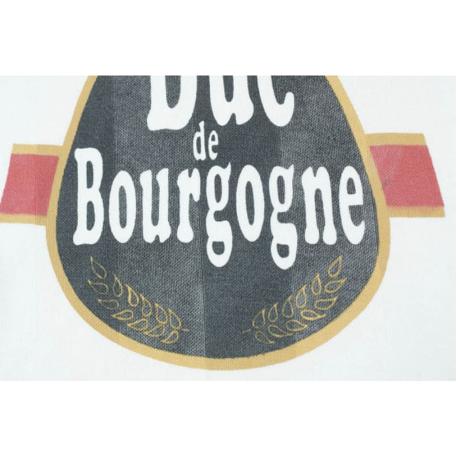 Maillot de foot vintage AJ Auxerre DUC de Bourgagne Line 7 1990 - Uhlsport - AJ Auxerre