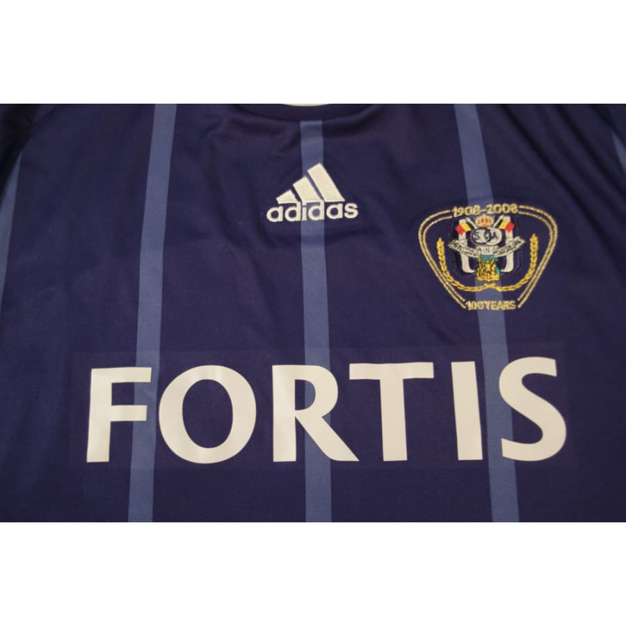 Maillot de foot vintage Anderlecht 2008-2009 #34 DEOX - Adidas - RSC Anderlecht