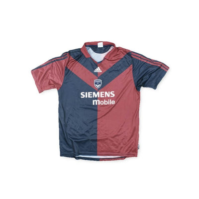 Maillot de foot vintage Bordeaux SIEMENS Mobile extérieur 2001-2002 - Adidas - Girondins de Bordeaux