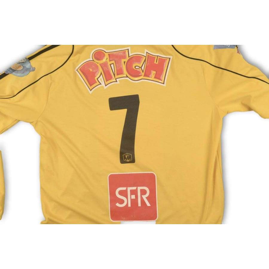 MAILLOT COUPE DE FRANCE 2000 2001 porté n°7 ADIDAS vintage rouge made in UK XL EUR 39,90 - FR MAILLOT COUPE DE FRANCE 2000 2001 porté n°7 ADIDAS vintage rouge made in UK XL EUR 39,90 - FR