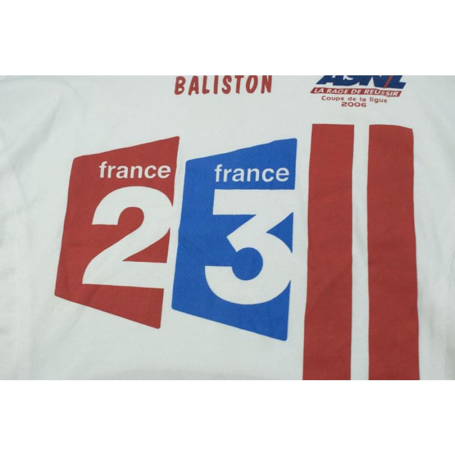 Maillot de foot vintage Coupe de la Ligue AS Nancy Lorraine 2006-2007 - Baliston - AS Nancy Lorraine